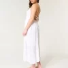 Sırtı Açık Askılı Uzun Elbise Sırtı Açık Askılı Uzun Elbise