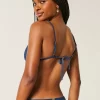 Süslemeli Üçgen Bikini Üstü