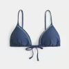 Süslemeli Üçgen Bikini Üstü