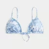 Süslemeli Üçgen Bikini Üstü