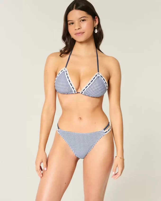 Tığ İşi Çift Askılı Bikini Altı