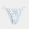 Tığ İşi Çift Askılı Bikini Altı