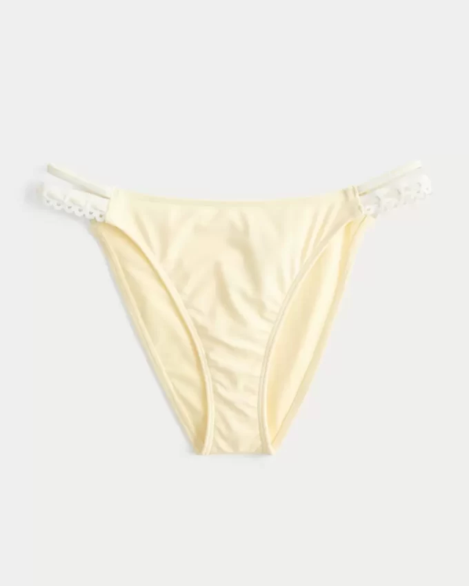 Tığ İşi Çift Askılı Bikini Altı