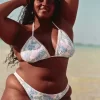 Tığ İşi Karışık Yüksek Paçalı Bikini Altı