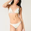 Tığ İşi Karışık Yüksek Paçalı Bikini Altı