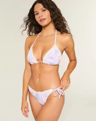 Tığ İşi Kenar Bağlamalı Bikini Altı