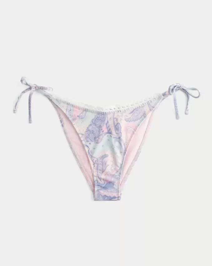 Tığ İşi Kenar Bağlamalı Bikini Altı