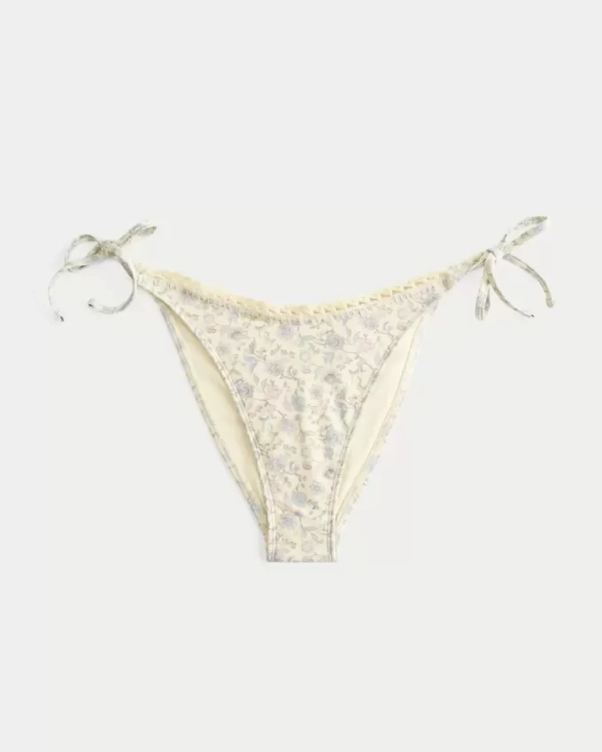Tığ İşi Kenar Bağlamalı Bikini Altı