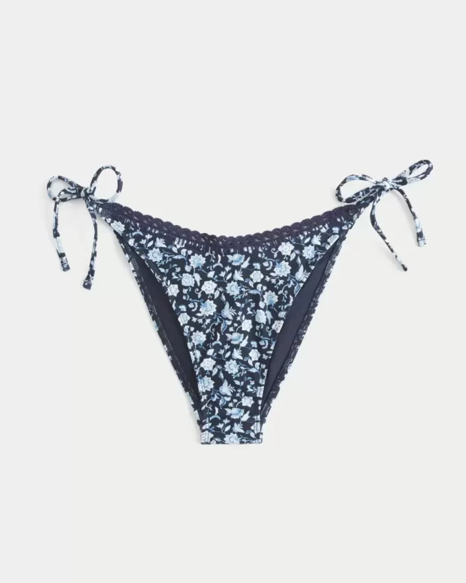 Tığ İşi Kenar Bağlamalı Bikini Altı