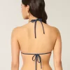 Tığ İşi Kenarlı Askılı Üçgen Bikini Üstü