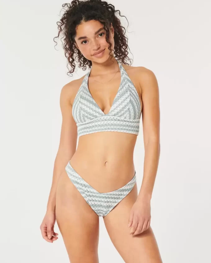 Tığ İşi Tarzı Yüksek Paçalı Şımarık Bikini Altı