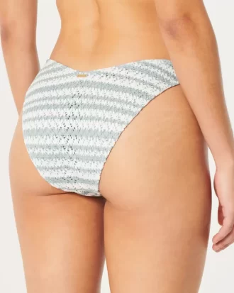 Tığ İşi Tarzı Yüksek Paçalı Şımarık Bikini Altı
