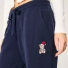 Teddy Bear Grafik Düz Eşofman Altı