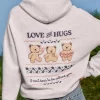 Teddy Bear Grafik Kapüşonlu
