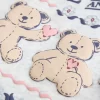 Teddy Bear Grafik Kapüşonlu