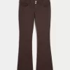 Ultra Düşük Bel Bootcut Pantolon