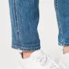 Ultra Yüksek Bel Koyu Yıkama Mom Jean