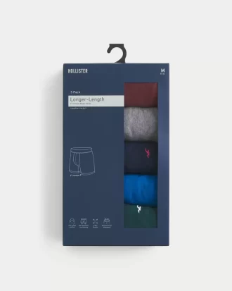 Uzun Boy Boxer Külot 5’li Paket
