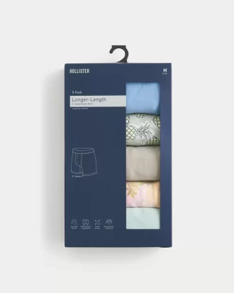 Uzun Boy Boxer Külot 5’li Paket