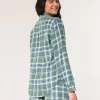 Uzun Kollu Flanel Pijama Üstü