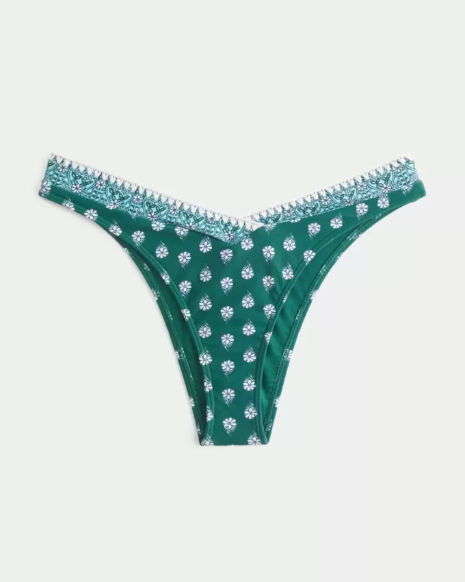 V Bel Yüksek Paçalı En Cüretkar Bikini Altı