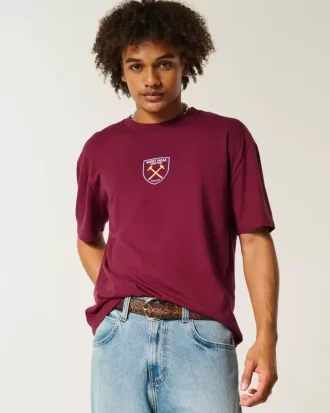 West Ham United Futbol Kulübü Grafik Tişörtü