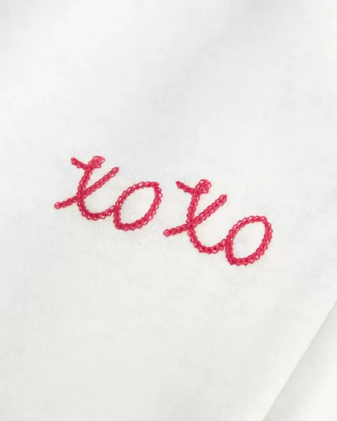 XOXO Grafik Geniş Paça Eşofman Altı