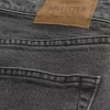 Yıkanmış Siyah Bol Kot Pantolon
