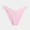 Yüksek Paça V Bel Jakarlı Şımarık Bikini Altı