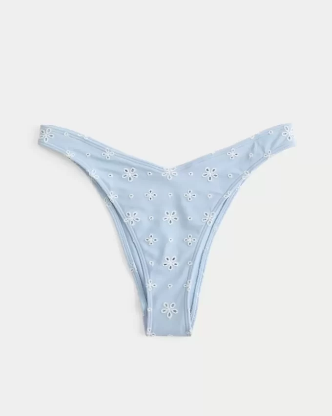 Yüksek Paçalı Delikli En Cüretkar Bikini Altı